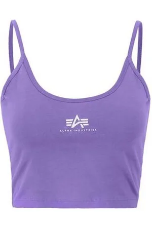Alpha Industries Muscleshirt Women - Tanks Basic Crop-Top SL Women