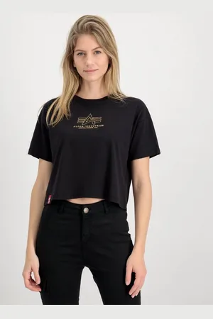 Alpha Industries T-Shirt Women - T-Shirts Basic T-Shirt COS ML FP Wmn