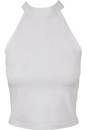 Build Your Brand Tanktop Damen Top, Turtleneck Short Top, Baumwolle mit Stretchanteil - Verkäufer: Rexlander
