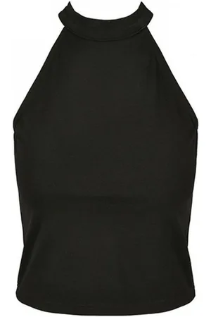 Build Your Brand Tanktop Damen Top, Turtleneck Short Top, Baumwolle mit Stretchanteil - Verkäufer: Rexlander