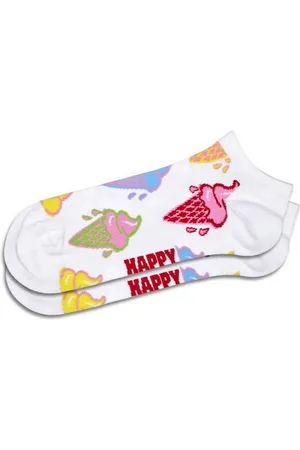 Happy Socks Freizeitsocken 2-Pack Ice Cream & Stripe Low Socks 36-40 - Verkäufer: Sun & Famous