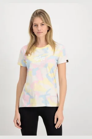 Alpha Industries T-Shirt Women - T-Shirts New Camo Basic T Wmn