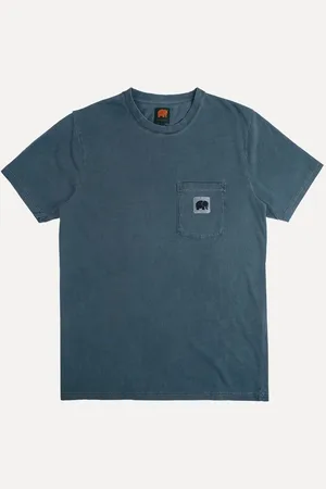 TRENDSPLANT T-Shirt Garza Pigment Dyed T-Shirt Elm Green - Verkäufer: 247Group GmbH