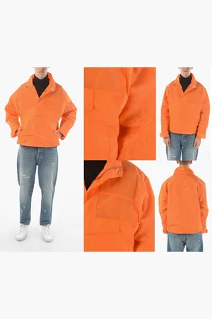 Dior Blouson Homme Oblique Anorak Jacke Verstellbarer Kordelzug, Verdeckte Druckknöpfe, Halb-Rei - Verkäufer: eldigo
