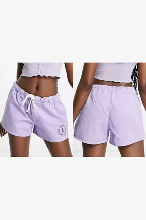 Ralph Lauren Shorts Sweatshorts Kordelzug Sports Hose Lounge Pants Kordelzug, Logo-Stickerei in Lavendel - Verkäufer: eldigo