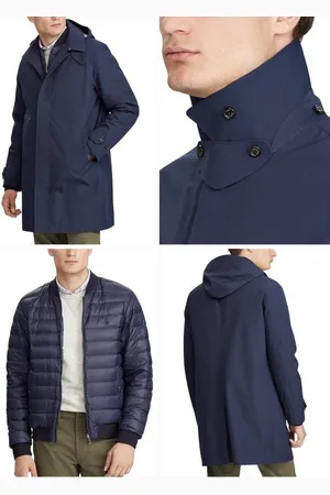 Ralph Lauren 3-in-1-Funktionsmantel Commuter Coat 3 in 1 Bomberjacke Integriertem Schirm und Sturmklappe mit echten Hornknöpfen - Verkäufer: eldigo