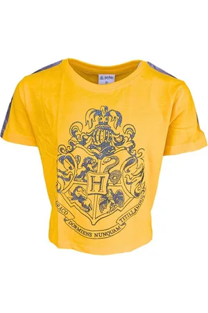Harry Potter T-Shirt Hogwarts Mädchen Crop Top mit Glitzer Gr. 134- 164 cm - Verkäufer: Starkids Licensed Brands and more