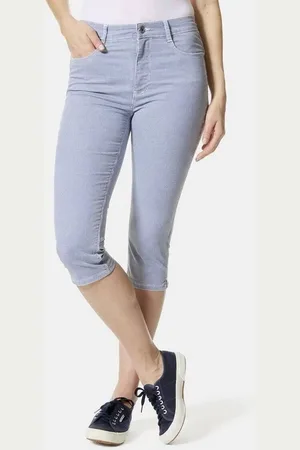 Stooker Women 3/4-Jeans STOOKER COCO STRETCH JEANS HOSE - SKINNY FIT - Blue Stripe - Verkäufer: Jeanstotal
