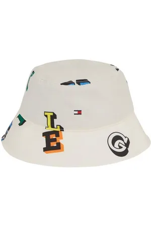 Tommy Hilfiger Sonnenhut SMALL FLAG AOP BUCKET HAT für Kinder bis 16 Jahre
