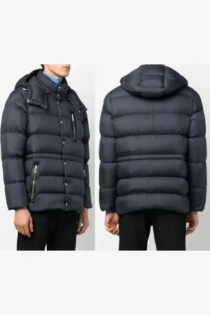 Moncler Daunenjacke Bauges Mantel Bomber Parka mit Kapuze 4XL Zwei-Wege-Reißverschluss mit Druckknopf-Leiste - Verkäufer: eldigo