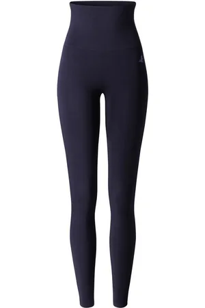 YOGISHOP, Yoga Leggings, roll down - midnight blue