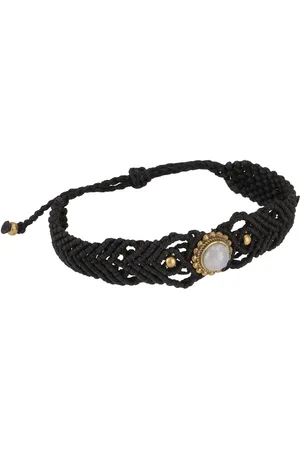 GURU-SHOP Armreif Perlenarmband, Makramee Armband, Fußband,.. - Verkäufer: