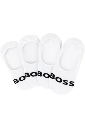 HUGO BOSS Businesssocken 2P SL Uni Logo CC (Packung, 2-Paar, 2er) mit Schriftzug
