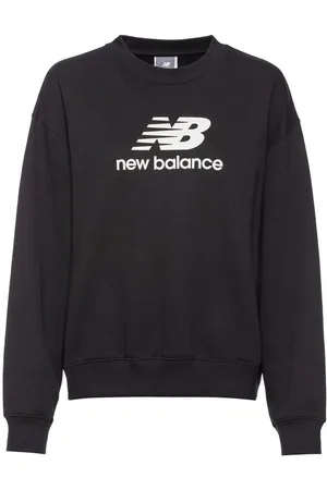 New Balance Kapuzensweatshirt Sport Essentials French Terryogo CrewONARCH BURGUNDY
