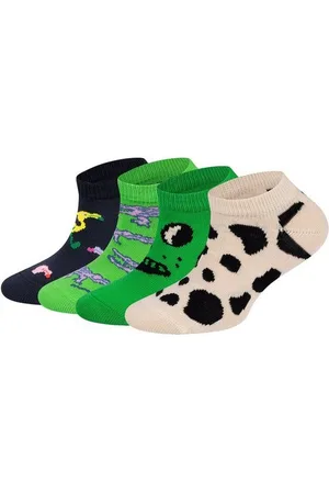 Happy Socks Basicsocken 4-Pack Kids Low Animals Socks Aus nachhaltiger Baumwolle - Verkäufer: GoJungo GmbH