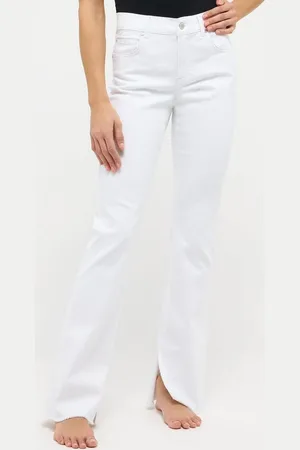 Angels Bootcut-Jeans LENI SLIT FRINGE