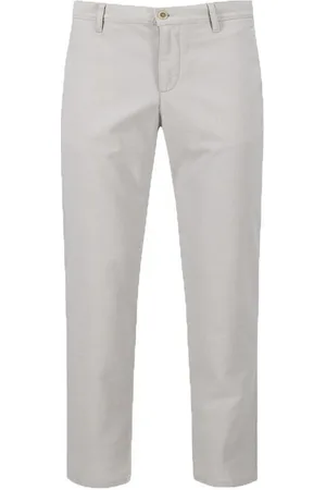 Alberto Chinohose Chino Rob Two Tone Structure - nature 36/32 (1-tlg) - Verkäufer: Mack Mode