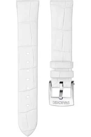 Swarovski Uhrenarmband Uhrenarmband Leder weiß Krokoprägung 5301942 - Verkäufer: Juwelier-Bacak