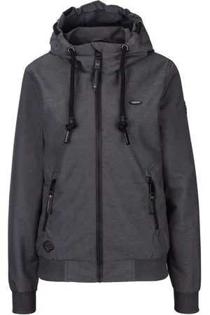 Ragwear Funktionsjacke NUGGIE OMBRE O Übergangsjacke aus wasserabweisendem Material