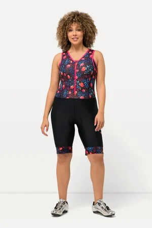Ulla Popken Radlerhose Radfahr-Radler Sitzpolster Hosenträger - Verkäufer: Popken Fashion Group