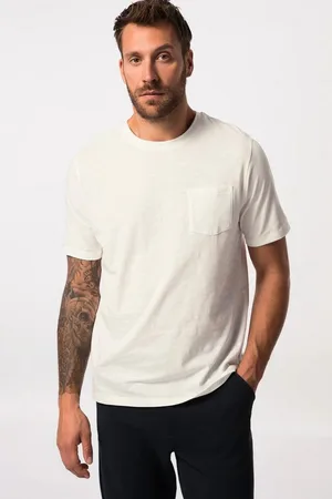 JP 1880 T-Shirt T-Shirt Halbarm Flammjersey Rundhals bis 8 XL - Verkäufer: Popken Fashion Group