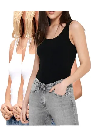 ONLY Tanktop (Set) Basic Top Unifarben im 3er Pack - Verkäufer: mailopoint