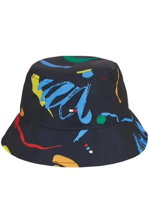 Tommy Hilfiger Sonnenhut SMALL FLAG AOP BUCKET HAT für Kinder bis 16 Jahre