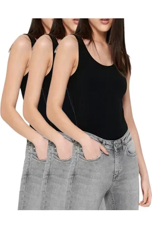 ONLY Tanktop (Set) Basic Top Unifarben im 3er Pack - Verkäufer: mailopoint