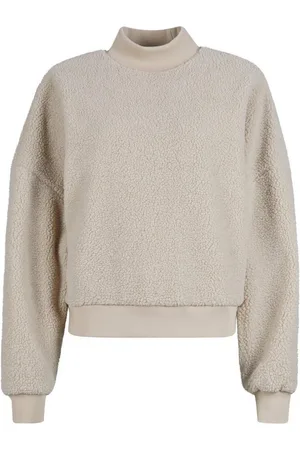 Urban classics Sweater Damen Ladies Sherpa Crewneck