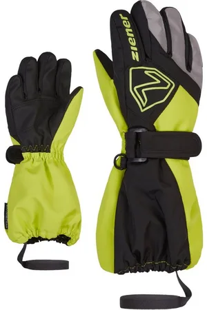 Ziener Skihandschuhe LAURO AS(R) glove junior 12490 black.lime - Verkäufer: Alpensportler