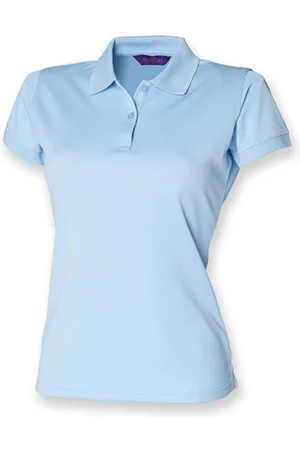 Henbury Poloshirt Damen Coolplus Wicking Polo Shirt / Mikro-Piqué - Verkäufer: Rexlander