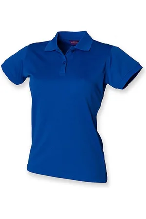 Henbury Poloshirt Damen Coolplus Wicking Polo Shirt / Mikro-Piqué - Verkäufer: Rexlander