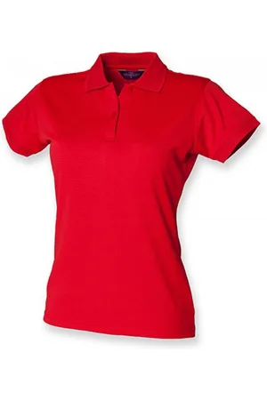 Henbury Poloshirt Damen Coolplus Wicking Polo Shirt / Mikro-Piqué - Verkäufer: Rexlander