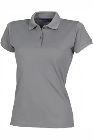 Henbury Poloshirt Damen Coolplus Wicking Polo Shirt / Mikro-Piqué - Verkäufer: Rexlander