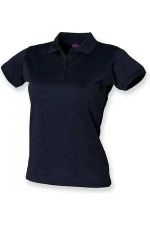 Henbury Poloshirt Damen Coolplus Wicking Polo Shirt / Mikro-Piqué - Verkäufer: Rexlander