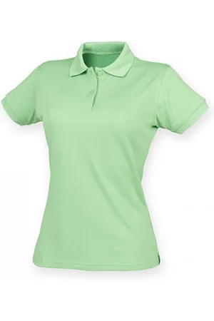 Henbury Poloshirt Damen Coolplus Wicking Polo Shirt / Mikro-Piqué - Verkäufer: Rexlander