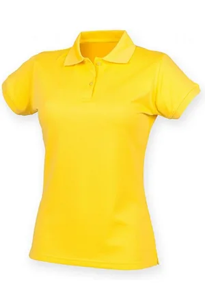 Henbury Poloshirt Damen Coolplus Wicking Polo Shirt / Mikro-Piqué - Verkäufer: Rexlander
