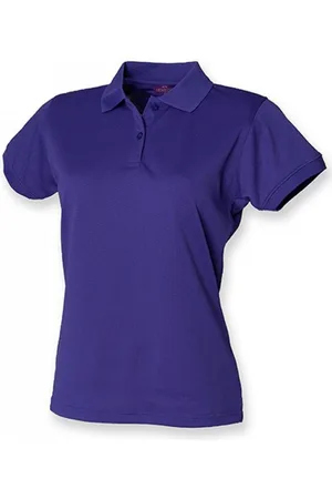 Henbury Poloshirt Damen Coolplus Wicking Polo Shirt / Mikro-Piqué - Verkäufer: Rexlander