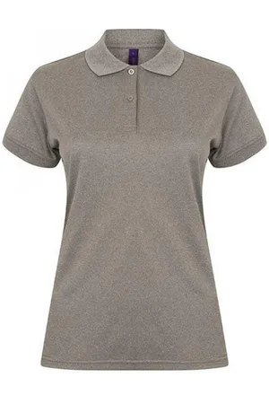 Henbury Poloshirt Damen Coolplus Wicking Polo Shirt / Mikro-Piqué - Verkäufer: Rexlander