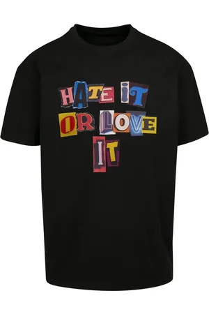 Mister Tee T-Shirt Unisex Hate it or Love it Oversize Tee (1-tlg)