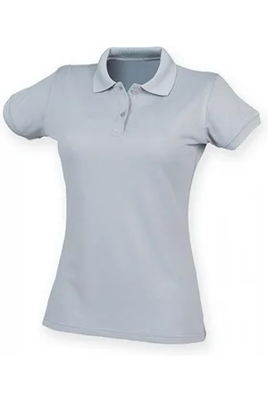 Henbury Poloshirt Damen Coolplus Wicking Polo Shirt / Mikro-Piqué - Verkäufer: Rexlander