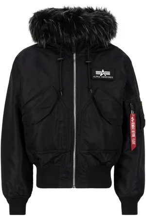 Alpha Industries Winterjacke Men - Bomber Jackets 45/P Hooded Custom
