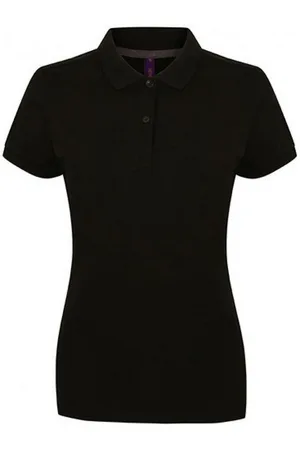 Henbury Poloshirt Damen Microfine-Piqué Polo Shirt / - Verkäufer: Rexlander