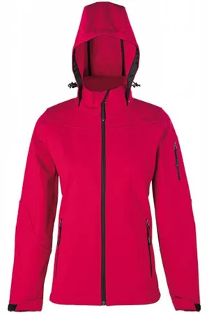 HRM Softshelljacke Damen Jacke Women´s Hooded Soft-Shell Jacket - Verkäufer: Rexlander