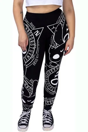 Heartless Leggings Cat Craft Gothic Katze Okkult Kitty Nu Goth - Verkäufer: Schompi Trading e.K.