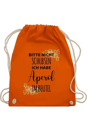Shirtracer Turnbeutel Bitte nicht schubsen ich habe Aperol im Beutel I Aperol Spritz Frauen, Karneval & Fasching - Verkäufer: