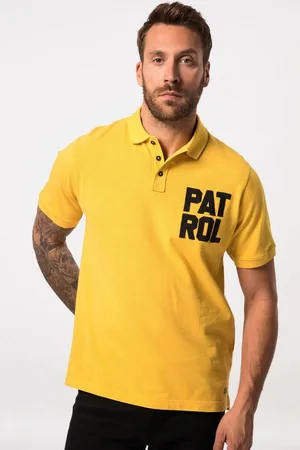 JP 1880 Poloshirt Poloshirt Halbarm Pikee Badges bis 8 XL - Verkäufer: Popken Fashion Group
