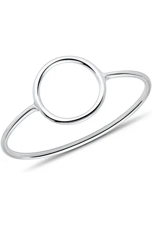 Unique Goldring 375er Weißgoldring Kreis für Damen - Verkäufer: Jewelry GmbH
