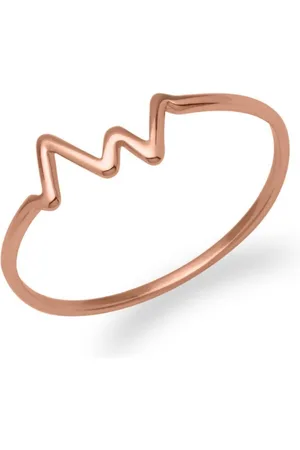 Unique Silberring Ring gezackt 925er Silber rosévergoldet SR0280 - Verkäufer: Jewelry GmbH