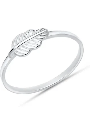 Unique Silberring Schmaler Ring Leaf 925er Silber Blatt SR0329 - Verkäufer: Jewelry GmbH
